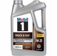 Mobil 1 Truck and SUV Full Synthetic Motor Oil 0W-20 5-Quarts