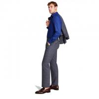 Michael Kors Plaid Classic-Fit Wool-Blend Stretch Suit Pants