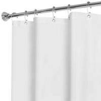 Zenna Home Super Heavyweight Vinyl Shower Liner or Shower Curtain