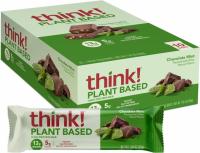 Think Vegan Plant Based High Protein Bars 10 Pack