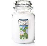 Yankee Candle Large Jar Candle Clean Cotton