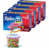 Ziploc Quart Food Storage Bags 30 Pack