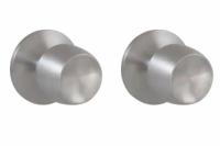 Defiant Brandywine Stainless Steel Doorknobs 2 Pack
