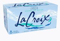 LaCroix Sparkling Water Pure 8 Pack