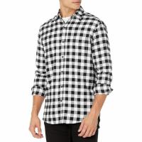 Amazon Essentials Cotton Long-Sleeve Flannel Shirt