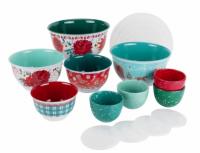 The Pioneer Woman Melamine Mixing Bowl Set with Lids