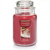 Yankee Candle Large Jar Candle Sparkling Cinnamon 22oz