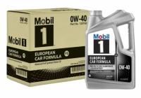 Mobil 10W-40 European Car Formula Full Synthetic Motor Oil 15qts