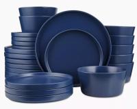 Stone Lain Celina Stoneware Round Dinnerware Set