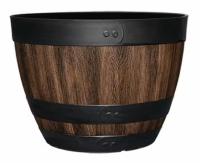 Vigaro Resin Wine Barrel Planter 2 Pack