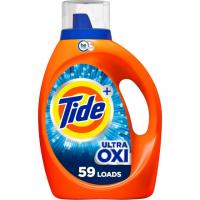 Tide Ultra Oxi Laundry Detergent Liquid Soap with Credit