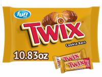 Twix Fun Size Caramel Cookie Chocolate Candy Bag