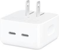 35W Apple Dual USB-C Port Compact Power Adapter