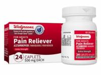 Acetaminophen Pain Reliever Caplets 24 Pack