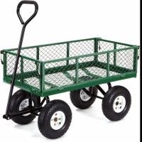 Gorilla Carts Steel Utility Garden Cart