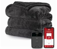 Sunbeam Connected WiFi Heated Electric Blanket