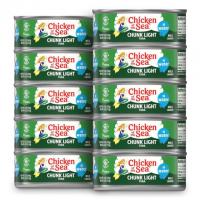 Chicken of the Sea Chunk Light Tuna in Water 10 Pack