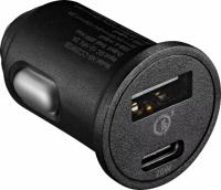 Insignia 20W Vehicle Charger with USB-C and USB-A Ports