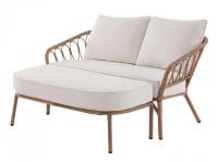 Better Homes and Gardens Willow Sage Wicker Outdoor Loveseat