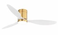 Breezary Sawyer II 52in LED indoor Gold Ceiling Fans