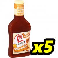 Lawrys Honey Bourbon with Clove 5 Pack
