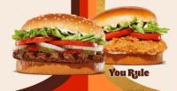 Burger King Food with Purchase Until June 3rd