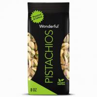 Wonderful Pistachios In Shell Roasted and Salted Nuts 8oz