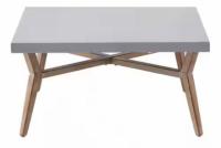 Hampton Bay Haymont Square Steel Outdoor Coffee Table