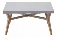 Hampton Bay Haymont Square Steel Outdoor Coffee Table