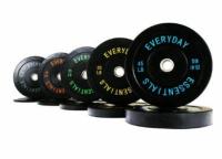 BalanceFrom Olympic Bumper Plate Weight Plate 260Lb Set