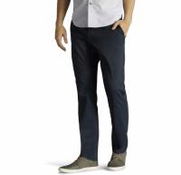 Lee Mens Extreme Motion Flat Front Slim Straight Pant