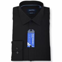 Nautica Mens Slim Fit Performance Supershirt Dress Shirt