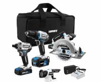 Hart 20v 4-Tool Brushless Combo Kit