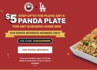 Panda Express Plate Meal 2 Entrees and 1 Side