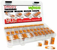 WAGO 221 Lever-Nuts Compact Splicing Wire Connector Assortment