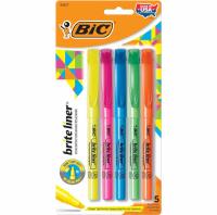 BIC Brite Liner Highlighters 5 Pack