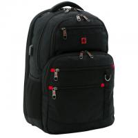 Swiss Tech Navigator Backpack with Padded Sections