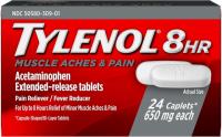 Tylenol 8 Hour Muscle Aches Pain Relief 24 Pack
