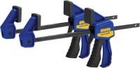 Irwin Quick Grip Bar Clamps for Woodworking 2 Pack