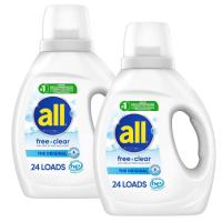 all Liquid Laundry Detergent 2 Pack