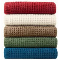 Madison Park Rowan Waffle Knit Chenille Throw