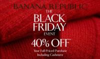Banana Republic Black Friday Sale and Stack Rakuten to Get