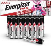 Energizer AAA Max Alkaline Batteries 24 Pack