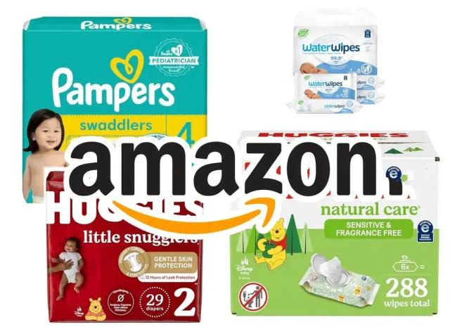 Amazon Baby Diapers with a Amazon Credit