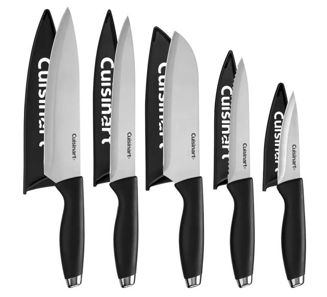 Cuisinart 10-Piece Stainless Steel Cutlery Knife Set