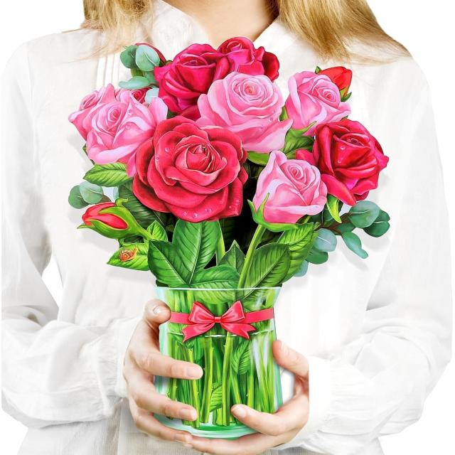 Airpark Paper Flower Pop Up Cards