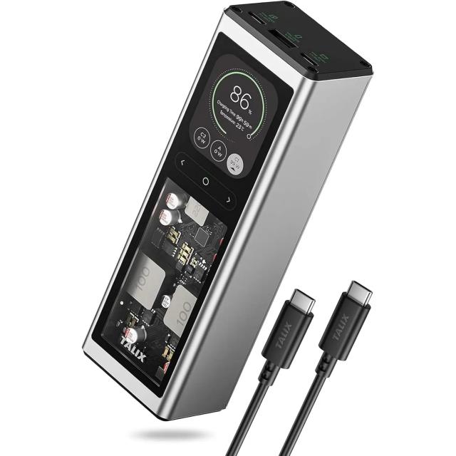 Talix 20000mAh 140w USB-C 3-Port Power Bank