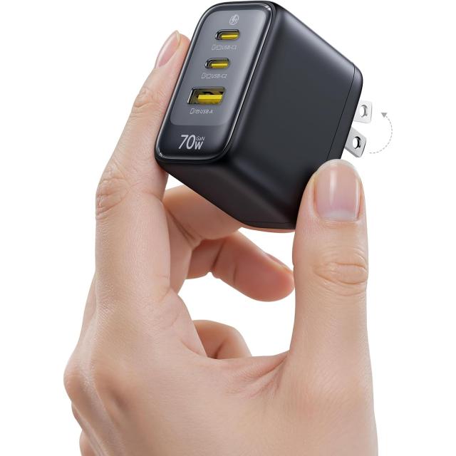 Baseus Enerfill 70W Dual USB-C Ports Charger
