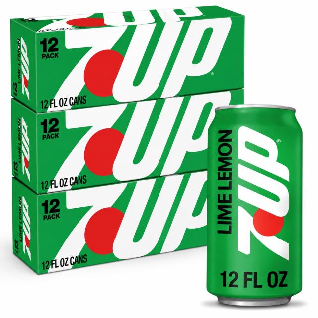 7UP Lemon Lime Soda 36 Cans