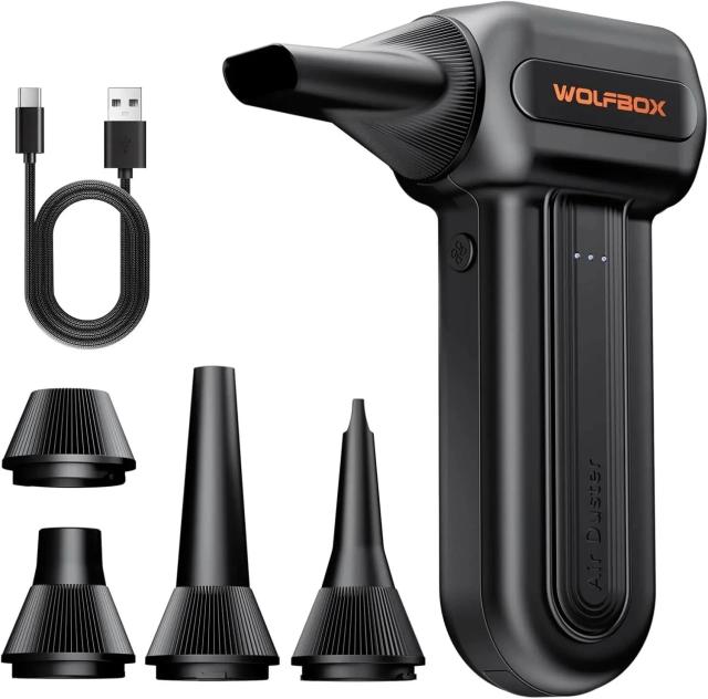 Wolfbox MF60 Compressed Air Duster Open Box